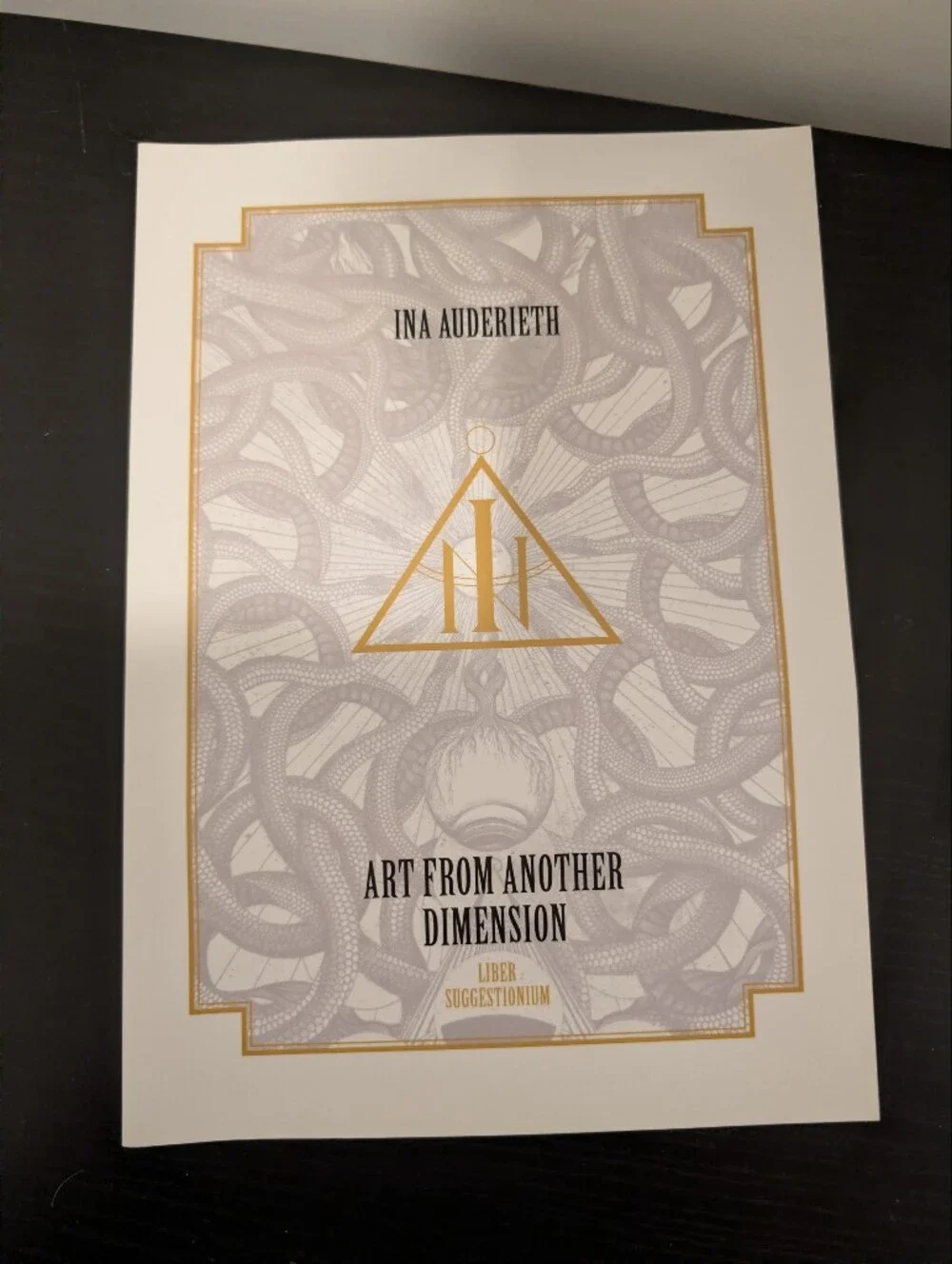 Conjunction Tarot Deck By Ina Auderieth with Signed Numbered Art Book